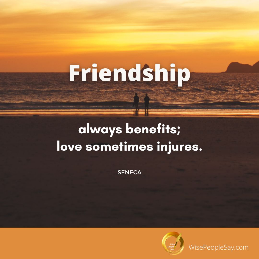Friendship Always Benefits