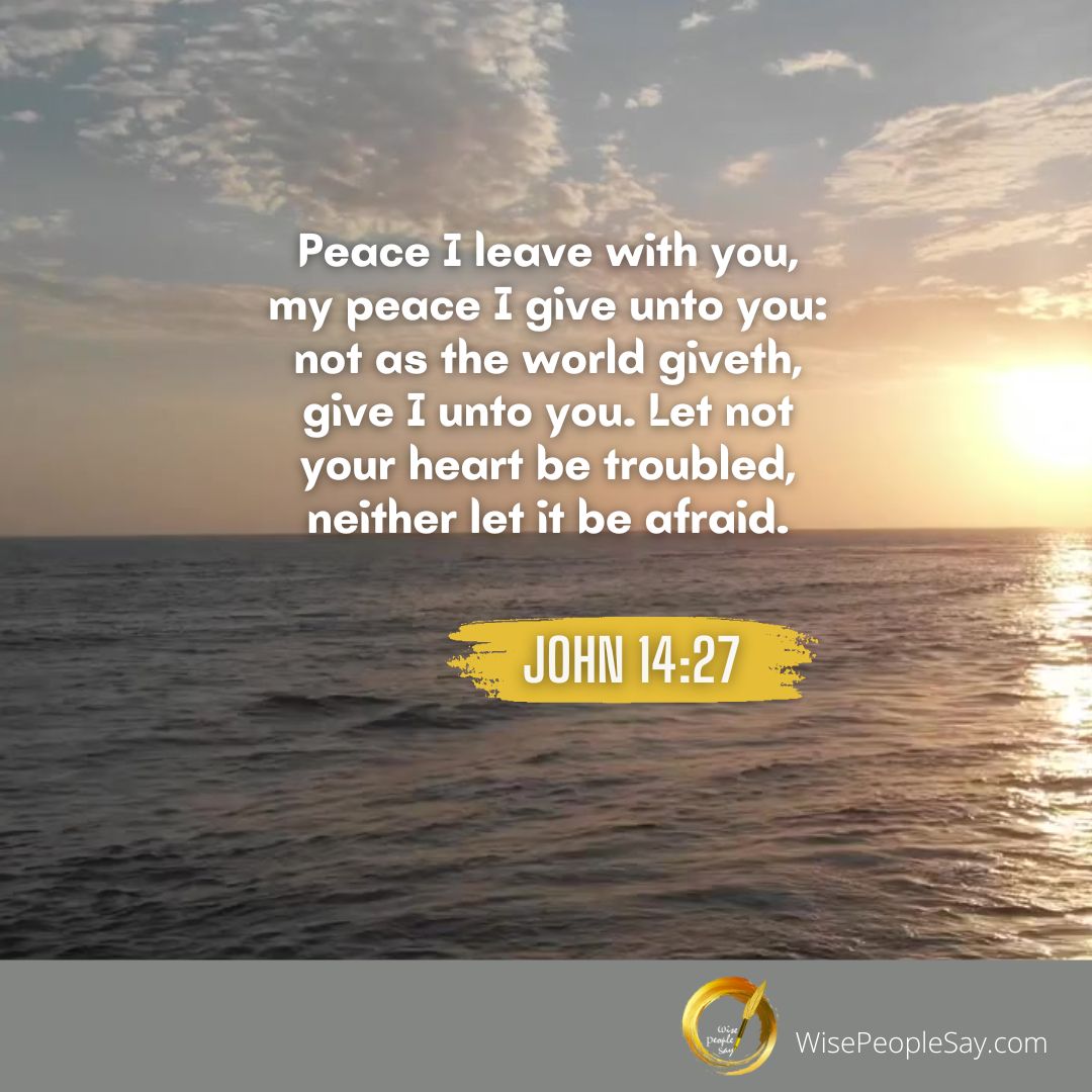 Peace I Leave With You