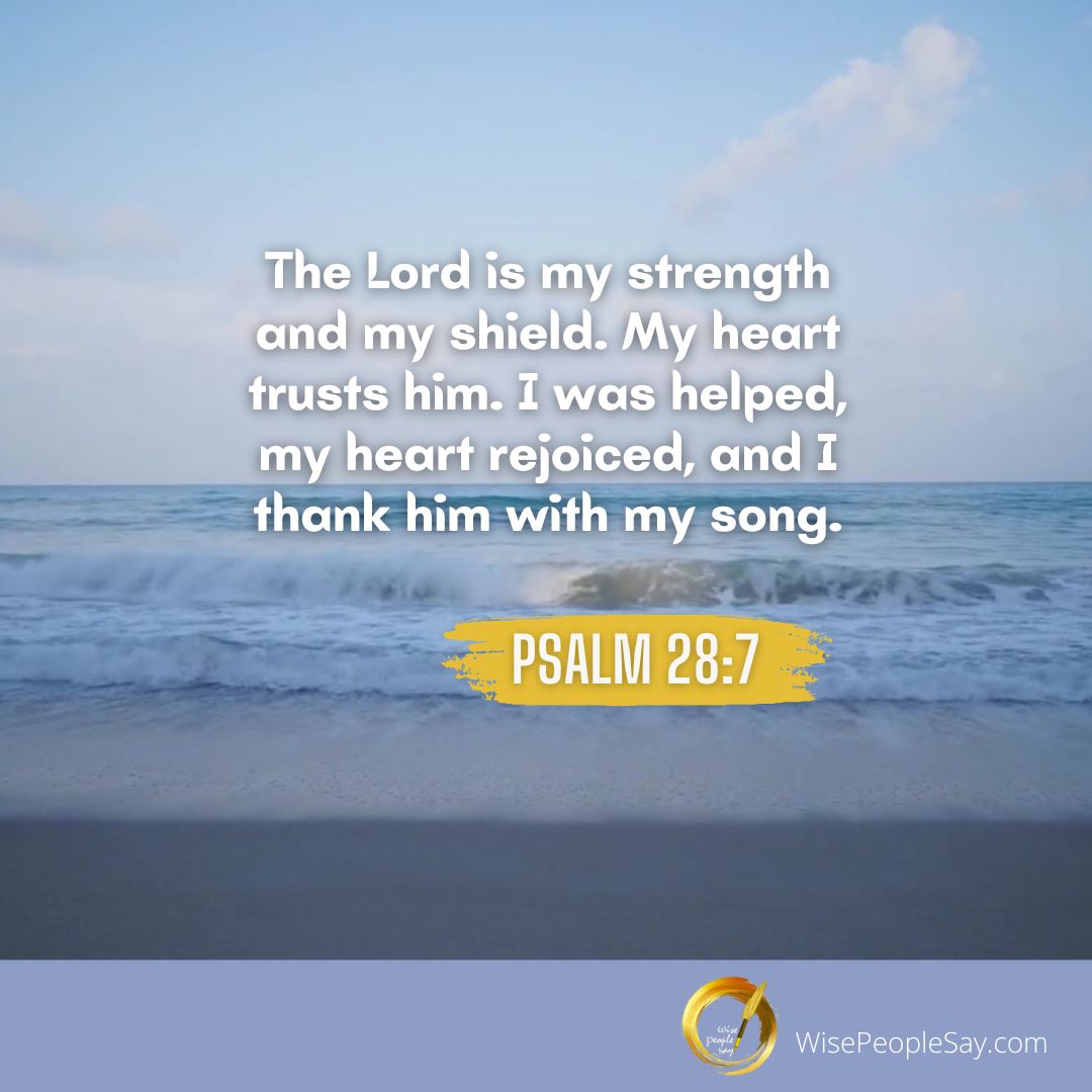 The Lord Is My Strength and My Shield
