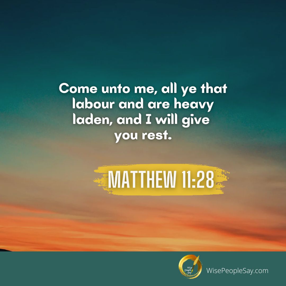 Come Unto Me