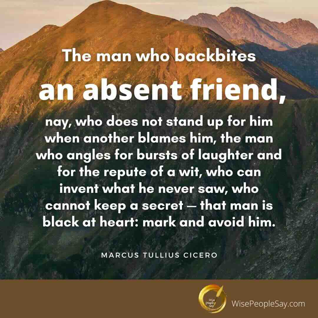 An Absent Friend