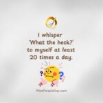I whisper