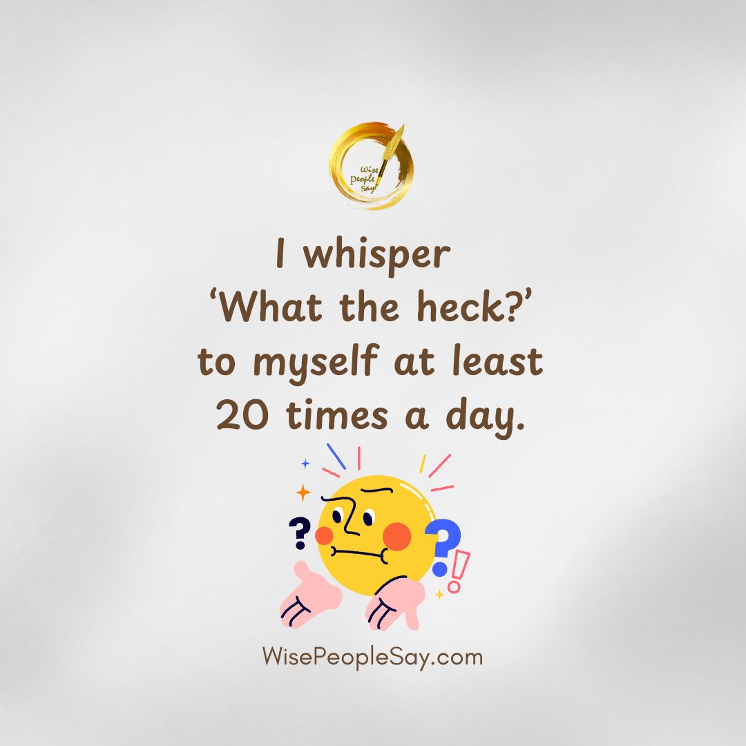 I whisper