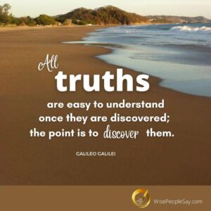 The Journey to Discover Truth
