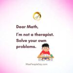 Dear Math