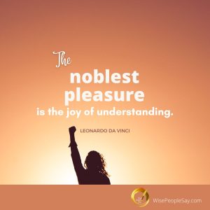 Joy of Understanding