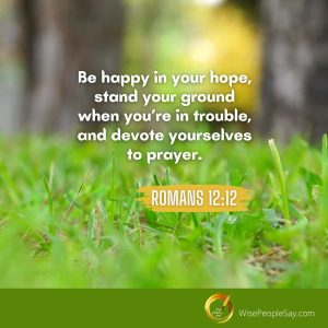 Be Happy in Your Hope