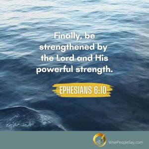 Be Strengthened by the Lord