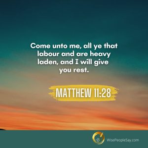 Come Unto Me