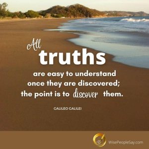 The Journey to Discover Truth