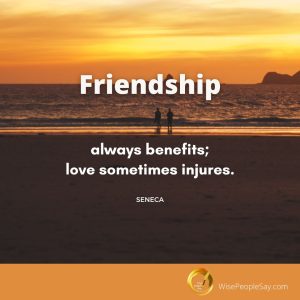 Friendship Always Benefits