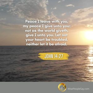 Peace I Leave With You