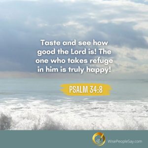 Taste and See How Good the Lord Is